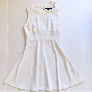 FRENCH CONNECTION | Cream open back dress